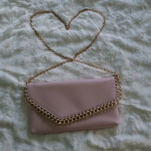 Blush/RoseGold Clutch